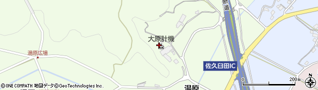株式会社大原計機　長野工場周辺の地図