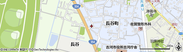 茨城県古河市長谷町47周辺の地図