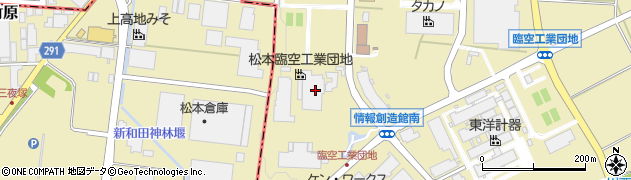 株式会社デイリーはやしや　松本第一工場周辺の地図