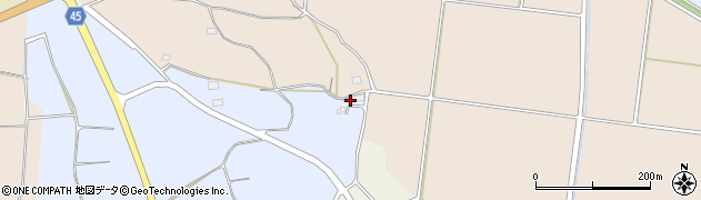 茨城県つくば市明石254周辺の地図