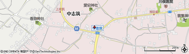 橿村石油店周辺の地図