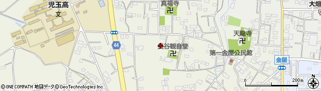 埼玉県本庄市児玉町金屋937周辺の地図