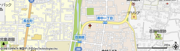 パーフェクトライン 松本店周辺の地図