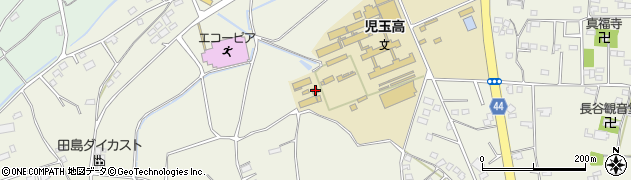 埼玉県本庄市児玉町金屋822周辺の地図
