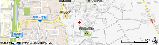 長野県松本市寿豊丘（豊町）周辺の地図