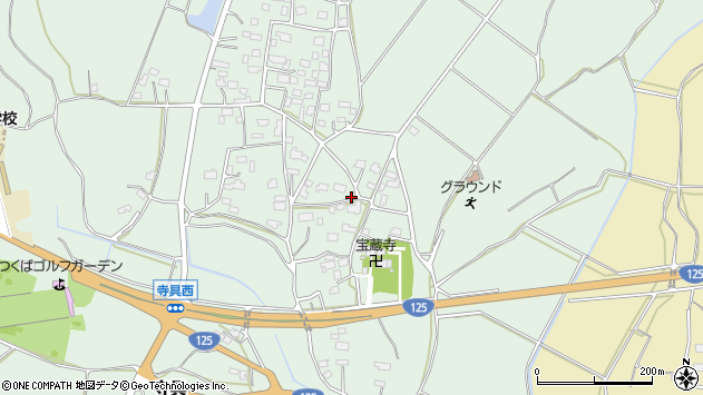 〒300-4201 茨城県つくば市寺具の地図