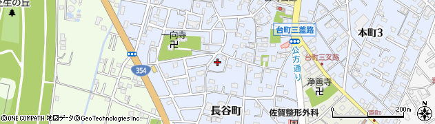 茨城県古河市長谷町11周辺の地図