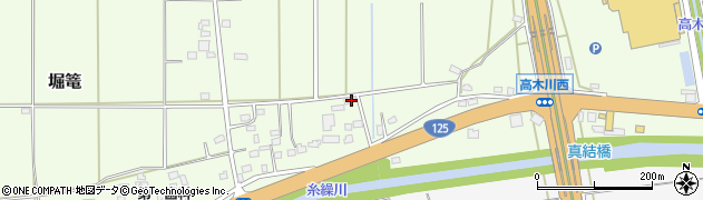 茨城県下妻市堀篭1516周辺の地図