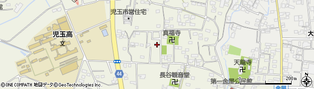 埼玉県本庄市児玉町金屋947周辺の地図