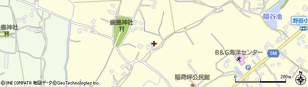 茨城県小美玉市野田434周辺の地図