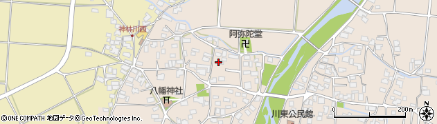 長野県松本市神林（川西）周辺の地図
