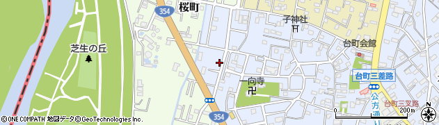 茨城県古河市長谷町7-13周辺の地図