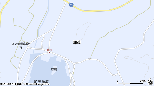 〒685-0024 島根県隠岐郡隠岐の島町加茂の地図