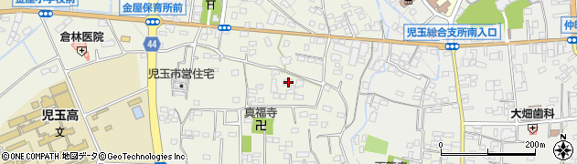 埼玉県本庄市児玉町金屋1251周辺の地図