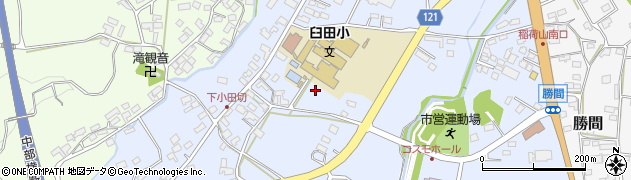 長野県佐久市下小田切周辺の地図