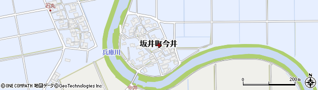福井県坂井市坂井町今井周辺の地図