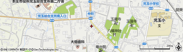 飯島製麺周辺の地図
