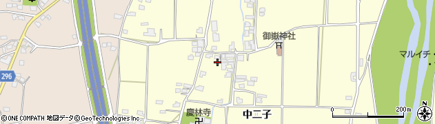 長野県松本市笹賀中二子4830周辺の地図