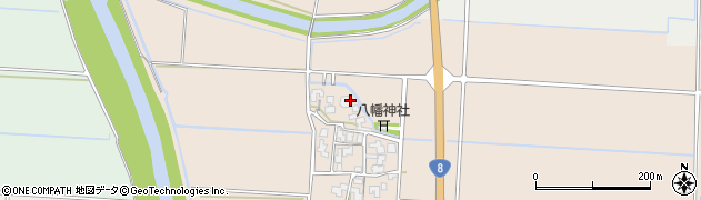 福井県あわら市次郎丸周辺の地図