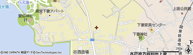 茨城県下妻市下妻丙周辺の地図