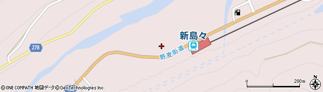 長野県松本市波田（上赤松）周辺の地図
