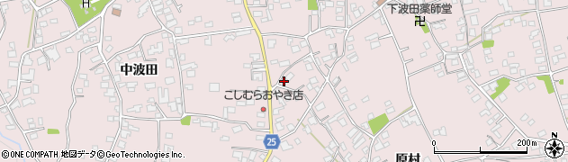 サラダ街道周辺の地図