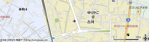 茨城県古河市古河551周辺の地図