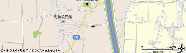 長野県松本市神林町神周辺の地図