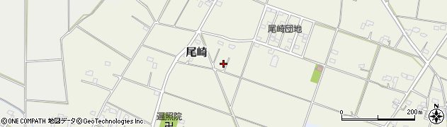 埼玉県羽生市尾崎周辺の地図