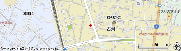 茨城県古河市古河552-1周辺の地図