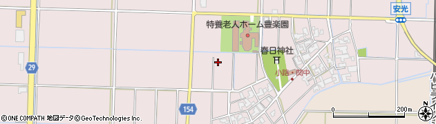 福井県坂井市坂井町下関周辺の地図