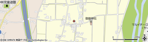 長野県松本市笹賀中二子5035周辺の地図