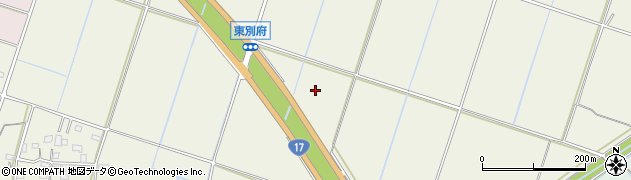 埼玉県熊谷市東別府周辺の地図