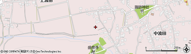 長野県松本市波田上波田5968周辺の地図