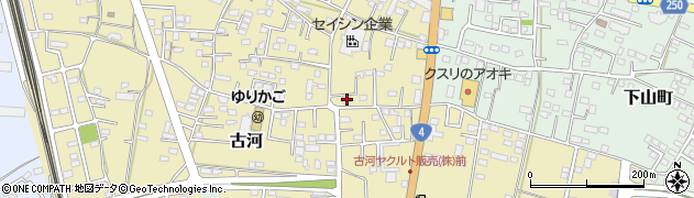 茨城県古河市古河737周辺の地図