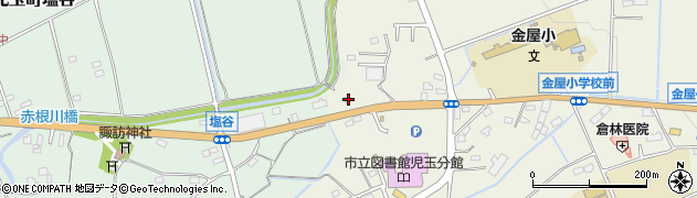 埼玉県本庄市児玉町金屋1061周辺の地図
