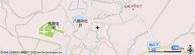 茨城県かすみがうら市中志筑1088周辺の地図