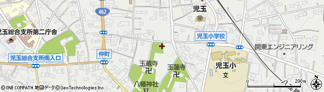 本庄市児玉児童公園周辺の地図