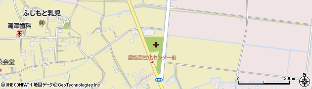 奈良中央公園周辺の地図