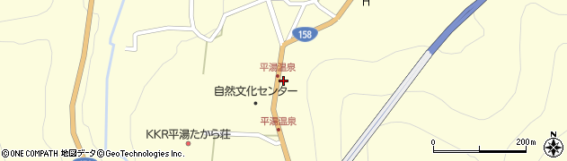 株式会社宝タクシー　平湯営業所周辺の地図