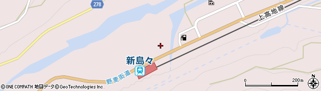 長野県松本市波田上赤松3023周辺の地図