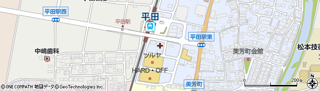 東建コーポレーション株式会社　松本支店周辺の地図