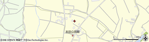茨城県小美玉市野田570周辺の地図
