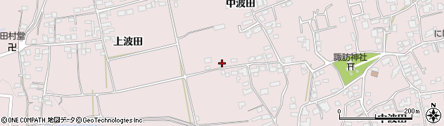 長野県松本市波田上波田4675周辺の地図
