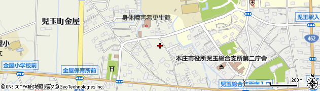 埼玉県本庄市児玉町金屋1279周辺の地図