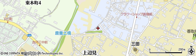 茨城県古河市下辺見2121周辺の地図