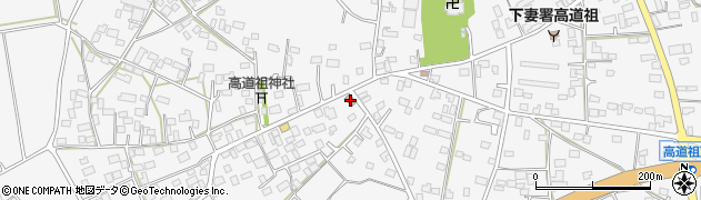 高道祖郵便局周辺の地図