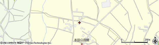 茨城県小美玉市野田571周辺の地図