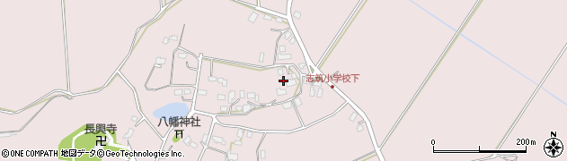茨城県かすみがうら市中志筑1056周辺の地図