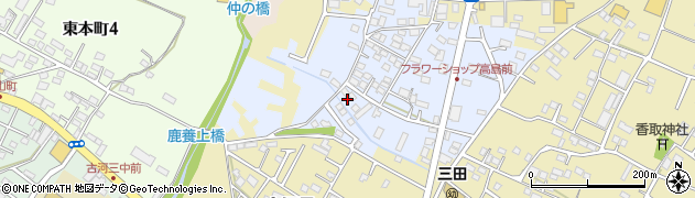 茨城県古河市下辺見2125周辺の地図
